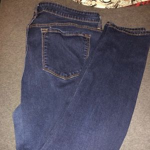 Dark wash jeans